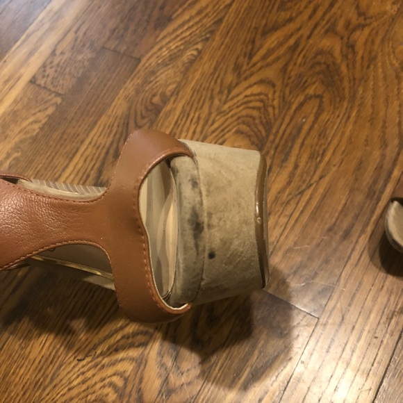 Jessica Simpson Brown Wedges - Picture 5 of 5